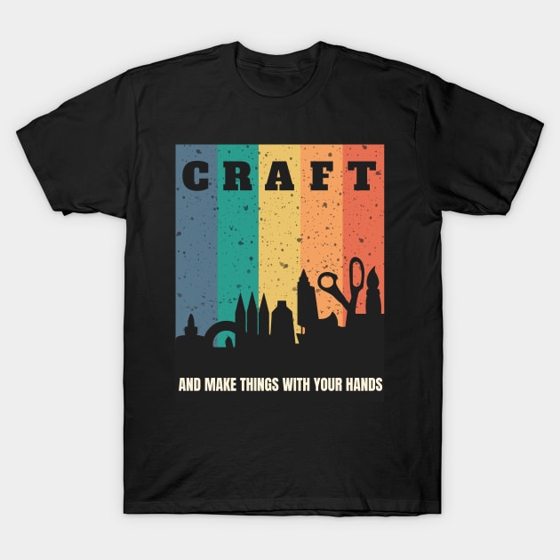 Craft City T-Shirt by JaneSawyerMakes